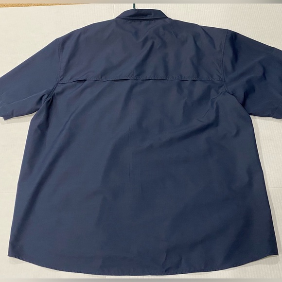 Houston Astros Antigua Men’s Blue Fishing Shirt Size XXL - Picture 2 of 6